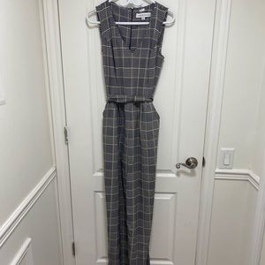 NEW Plaid Jumpsuit